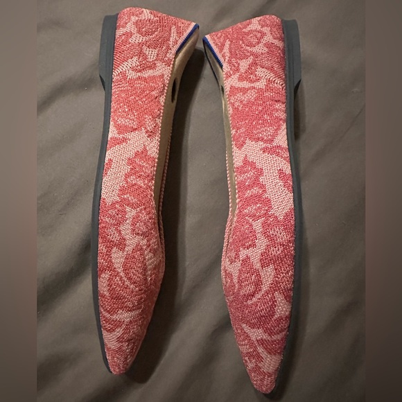 Rothy's The Point II Women's Flats in Hibiscus Chantilly 7.5 NIB - Picture 11 of 16